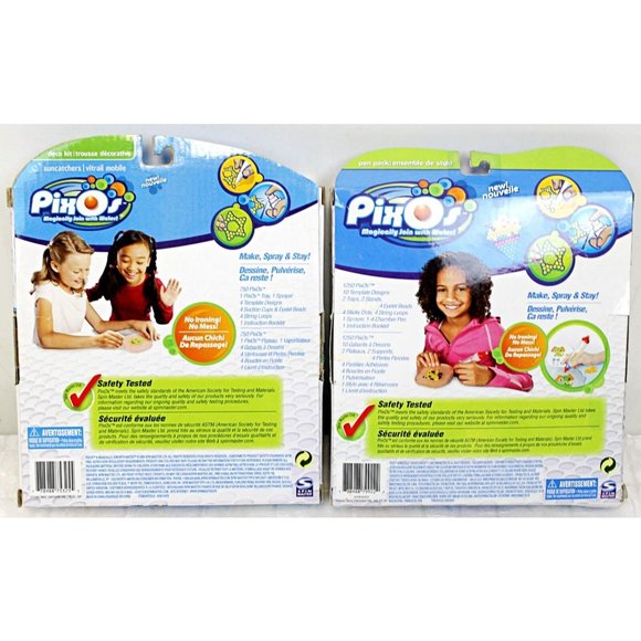 Sealed Lot Of Spin Master Pixos Toy Unopened 1 Starter Kit 1 Deco Kit - Picture 4 of 4